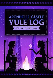 Arendelle Castle Yule Log: Cut Paper Edition